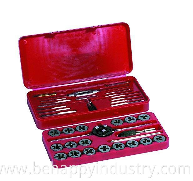 metric thread tap drill bits set